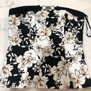 Vintage Style Floral Corset